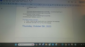 Senior IT Capstone Project Final Report Progress Report Video #1 5th Progress report Video