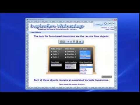 Creating Software Simulations in Lectora e-Learning Software - YouTube