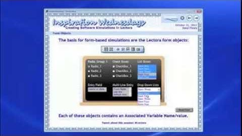 Creating Software Simulations in Lectora e-Learning Software