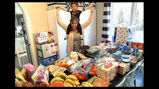 Grocery Haul January! Family of 12, Food for a MONTH