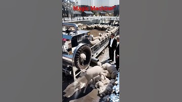 Sheep Wool Cutting Machine – Magic of Technology"How Wool Comes from Sheep | AI Explained Video"