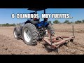 ENTREGANDO  UN  TS6.125 FWD  ROPS  &  SUBSUELO DE 5  PUNTAS  EN TERRENO SECO DONDE HABIA CARTAMO