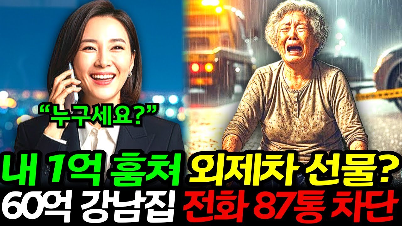 누구세요 1억 훔쳐 외제차 뽑은 시어머니, 60억 강남집 이사 후 87통 전화 차단하니 시댁 기절!