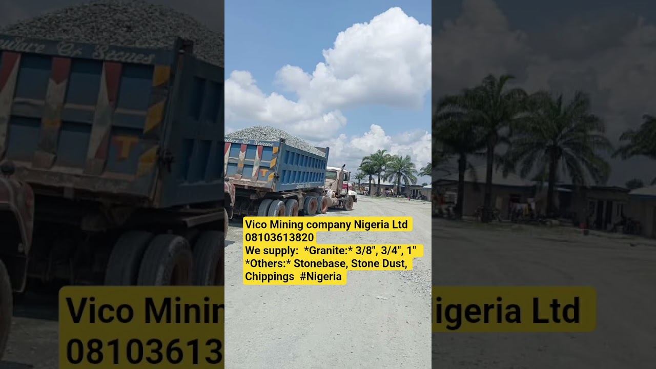 Granite Chippings Bulk Pay on Delivery Site.