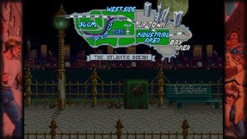 Final Fight - perfect glass bonus (capcom beat