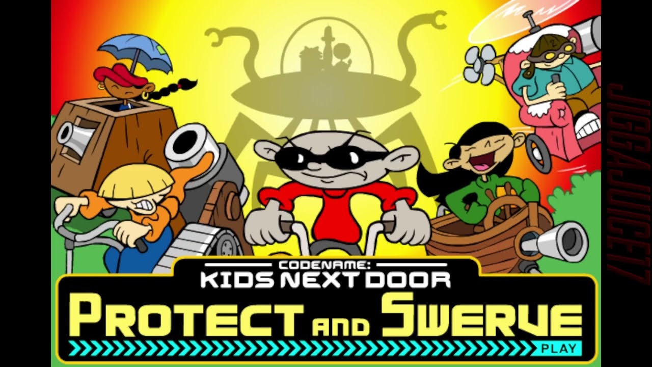 Codename: Kids Next Door - Protect and Swerve Shockwave Game (No Commentary)