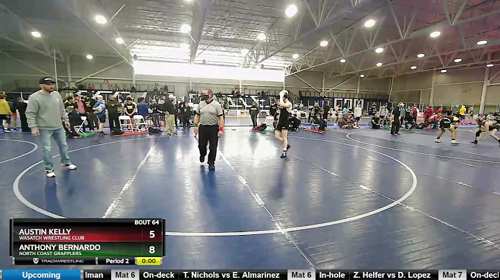 HS Boys 132 Austin Kelly Wasatch Wrestling Club Vs...