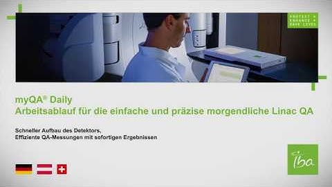 myQA Daily Workflow - Morgendliche Linac QA