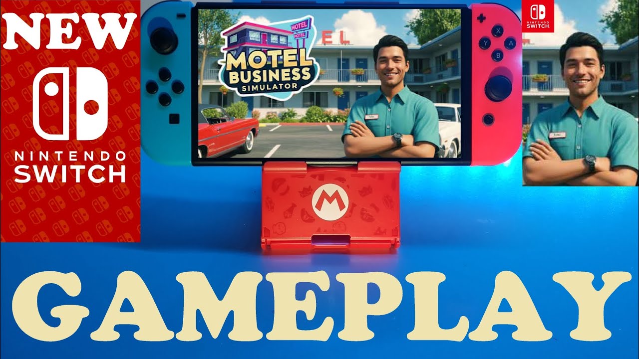 Motel Business Simulator - ( New Release ) / Nintendo Switch Gameplay