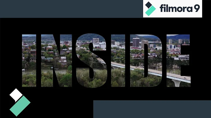 How to Place Video Inside of Text in Filmora 9 Tutorial 2021