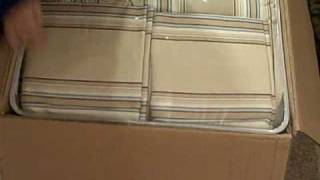 Box arrives and its the new canopy bedding from Walmart. Will we love it or hate it?