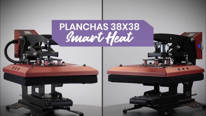 Plancha Plana Color Make Serie Pro 2.0 32 X 45 Cm Para Sublimación