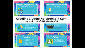 Creating student notebooks in Kami - Part III: Sharing your notes and presenting
