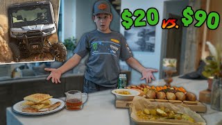 Hudson Deegan’s Cheap VS Expensive Cooking Challenge!