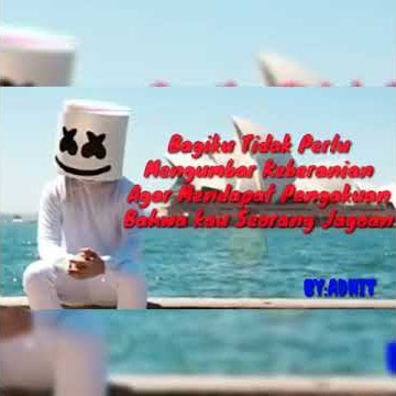 Story WA keren sindiran,Marshmello