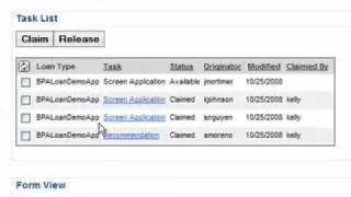 Career Overview IBM Lotus Forms BPA (Loan Application) - Part 2