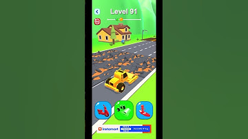 Shapeshifting hyper casual game level 91 #shorts