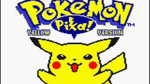 Pokemon animated intro project: Pokemon Yellow