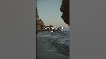 Thumbnail of If someone insults you... | psychology factzzz #shorts