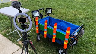 The Perfect Fishing Wagon From The Bank, And My Camera Set Up for