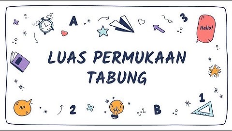 Luas Permukaan Tabung menggunakan Geogebra dan Geogebra Augemented Reality (AR)