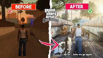 ✅ GTA San Andreas *Realistic Graphics Mod* For Low End PC (2GB RAM)