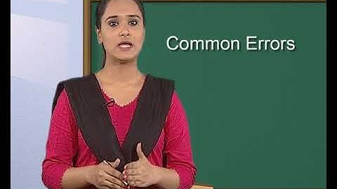 English c10 j 19 Common Errors