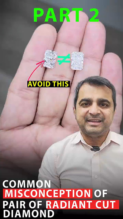 Common Misconceptions About Buying a Radiant Cut Diamond Pair! 💎✨