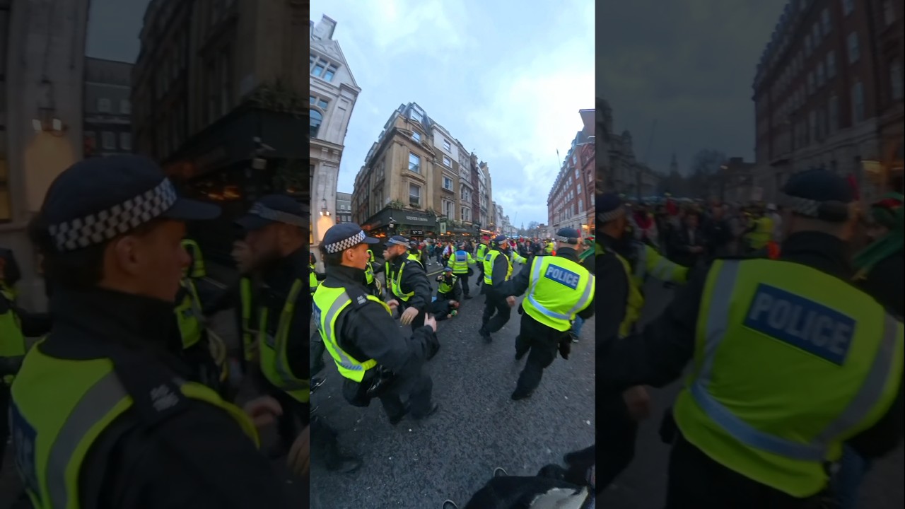 Protesters Fighting Protesters ⚠️⚠️⚠️