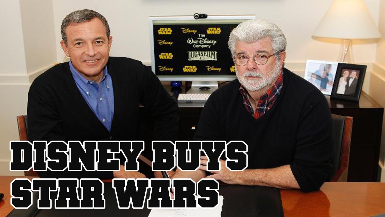 DISNEY BUYS STAR WARS ANNOUNCEMENT YouTube DISNEY BUYS STAR WARS ANNOUNCEMENT YouTube