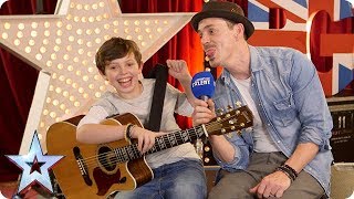 Quickfire Questions with Golden Buzzer act Jack and Tim | BGT 2018