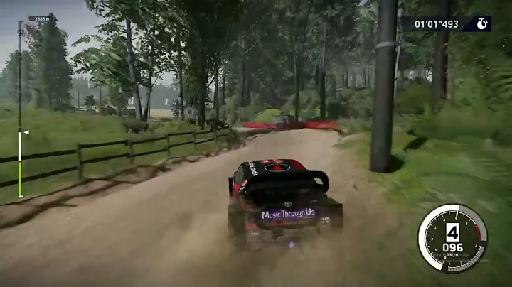 World Record on TOYOTA Yaris Concept / Otepää, Estonia / 03:01:985 / WRC 10 / Controller on PC