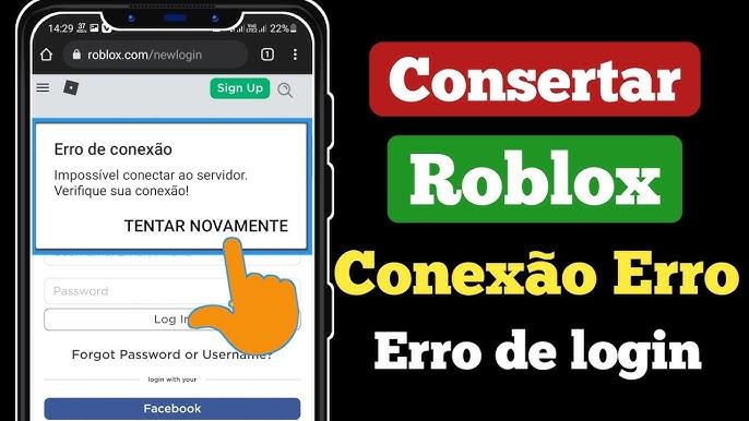 🔴ERRO DE CONEXÃO NO ROBLOX