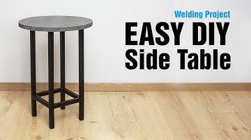 Modern Side Table | Easy DIY Project