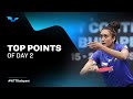 Top Points of Day 2 | WTT Contender Budapest