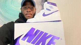 WATCH BEFORE YOU BUY: Unboxing and Detailed Review of the Air Jordan 1 Retro High OG “Court Purple”