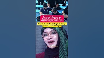 Alasan Zeda Salim sakit hati dengan Ammar zoni #beritaterkini #artist #indonesia #trending #fyp