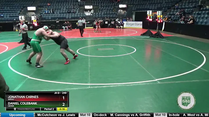 JoNathan Carnes vs Daniel Colebank 2021 JH State 2...