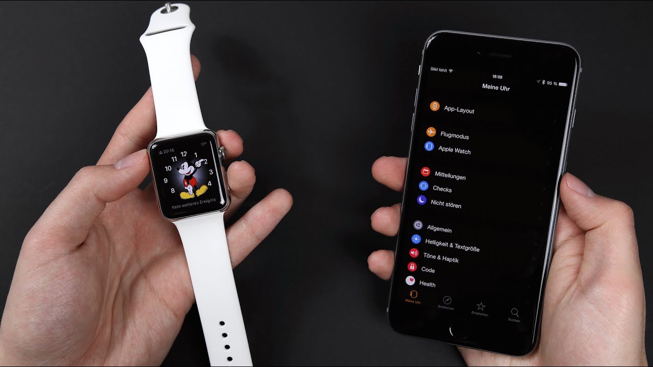 Apple Watch: Einrichten & mit iPhone verbinden | SwagTab - YouTube