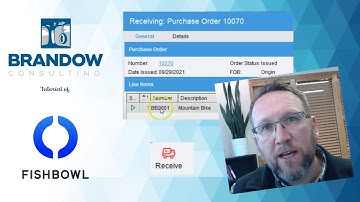 Simple Steps to Receiving in Fishbowl Advanced Inventory v2023