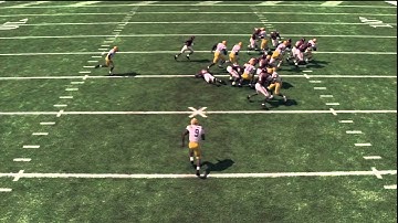 I-Form Normal Inside Zone vs Odd Front