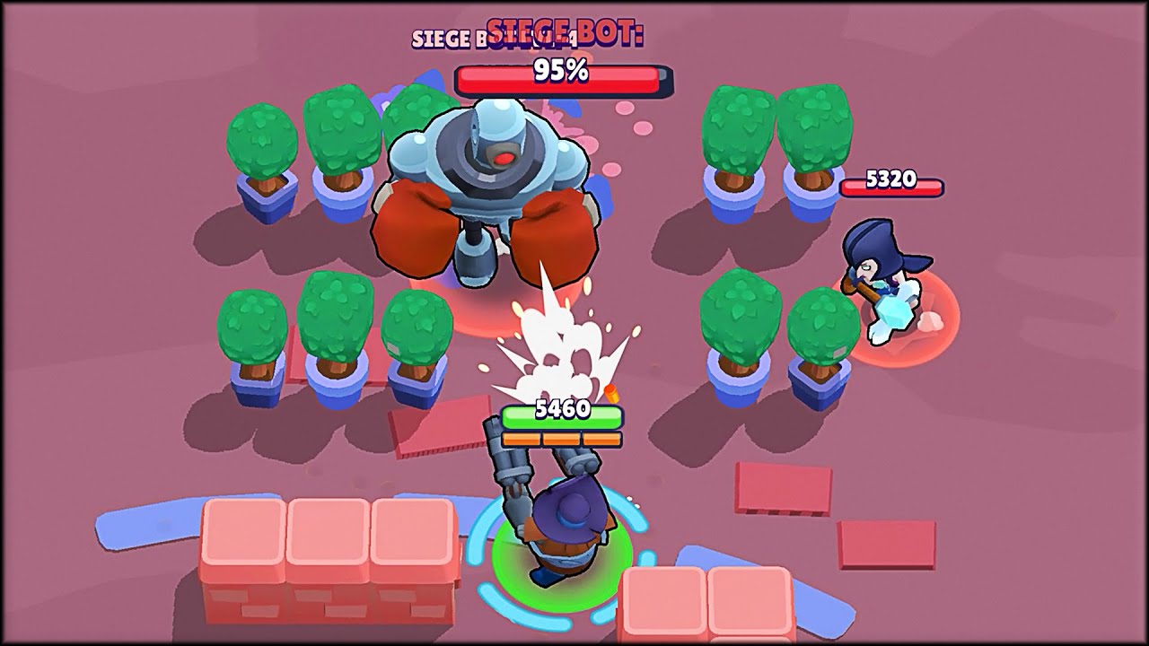 Brawl Stars Siege Event Brawler Darryl Youtube - siege profond brawl stars