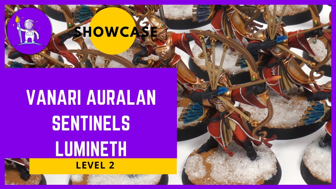 Vanari Auralan Sentinels. Lumineth. Nivel 1