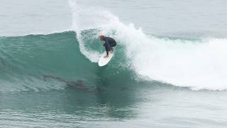 Swamis served up clean morning waves for all kinds of surfboards today!