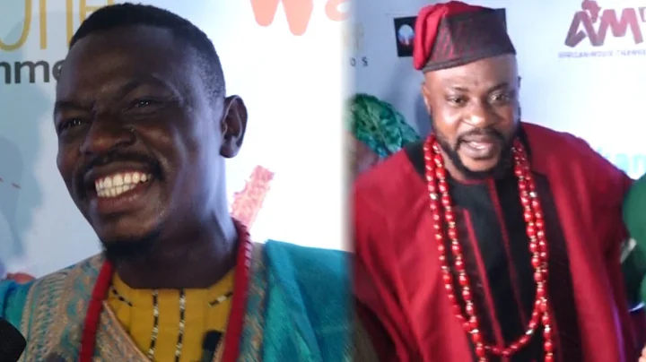 LISTEN TO WHAT ODUNLADE ADEKOLA LOOK ALIKE BROTHER SAYS ABOUT HIS BROTHER @ ORISA MOVIE PREMIERE