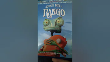 Rango Blu-Ray and book review