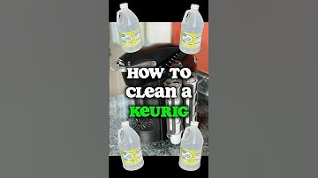 How To Clean A Keurig Coffee Maker #shorts #cleaning