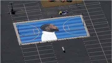 Court With a Giant Mural Honors Nipsey Hussle