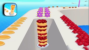Pancake Run Level 305-306 🍔🍕 NEW UPDATE!! Gameplay Walkthrough (Android, iOS)