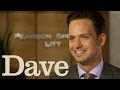 Patrick Adams Rapid Fire Questions | Suits Season 5 | Dave